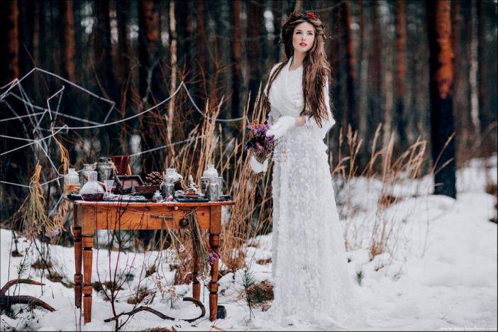 Позы для фотосессии в лесу осенью зимой летом весной