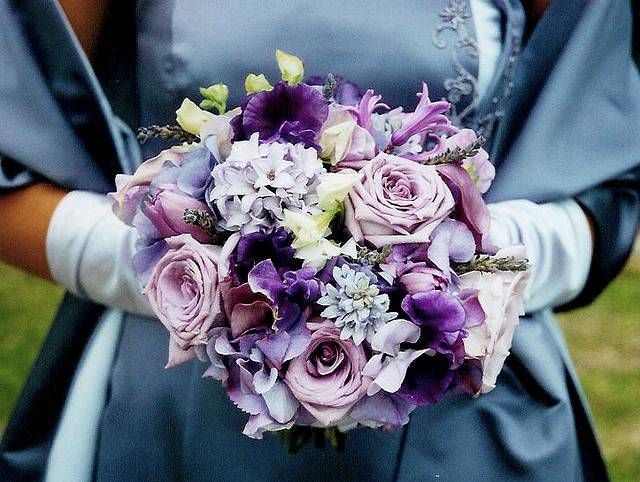 Значение цвета свадьбы: фиолетовый, сиреневый, синий, бирюзовый