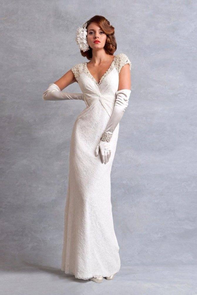 Свадебное платье в стиле винтаж – как ощутить себя первой леди