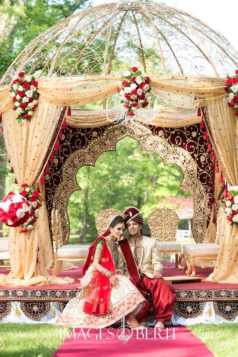 Свадебное сари, традиционные расцветки и варианты декора, фото