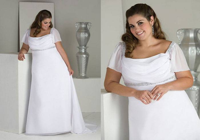 Свадебные платья для полных: лучшие фасоны и модели для девушек, какое подойдет