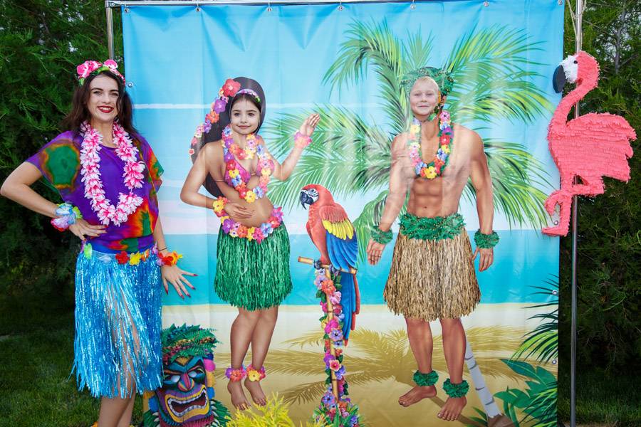 Гавайская вечеринка на день рождения. гавайский стиль одежды. взрослый сценарий гавайской вечеринки на день рождения, конкурсы. гавайский костюм своими руками