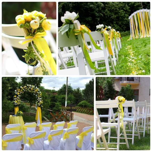 Свадьба в желтом цвете – декор свадьбы в лимонных, оранжевых и золотых оттенках