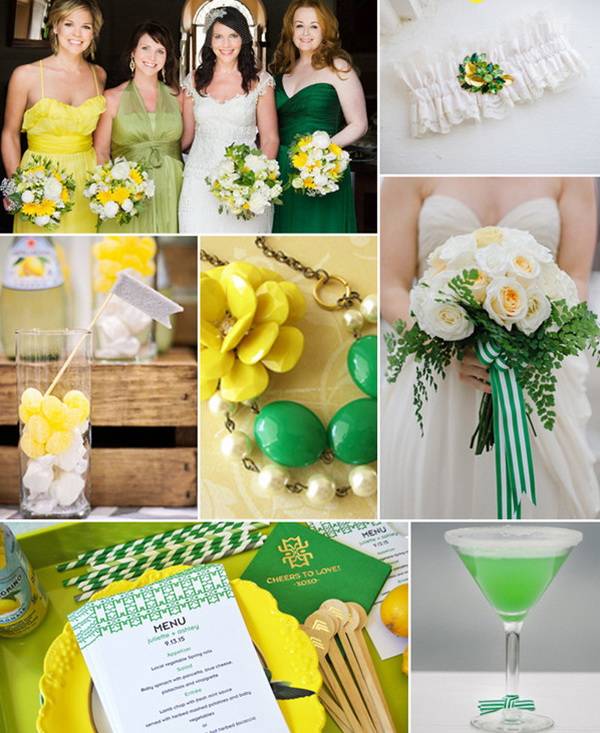 Свадьба в желтом цвете: идеи оформления, наряды молодоженов и гостей, фото