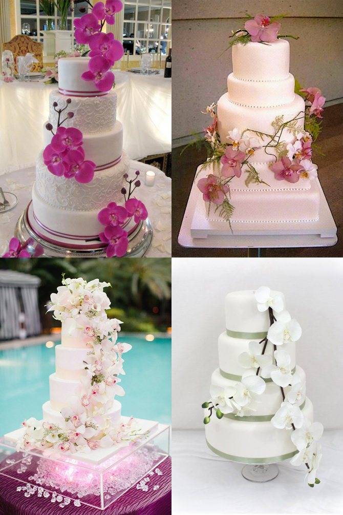 Оригинальные свадебные торты