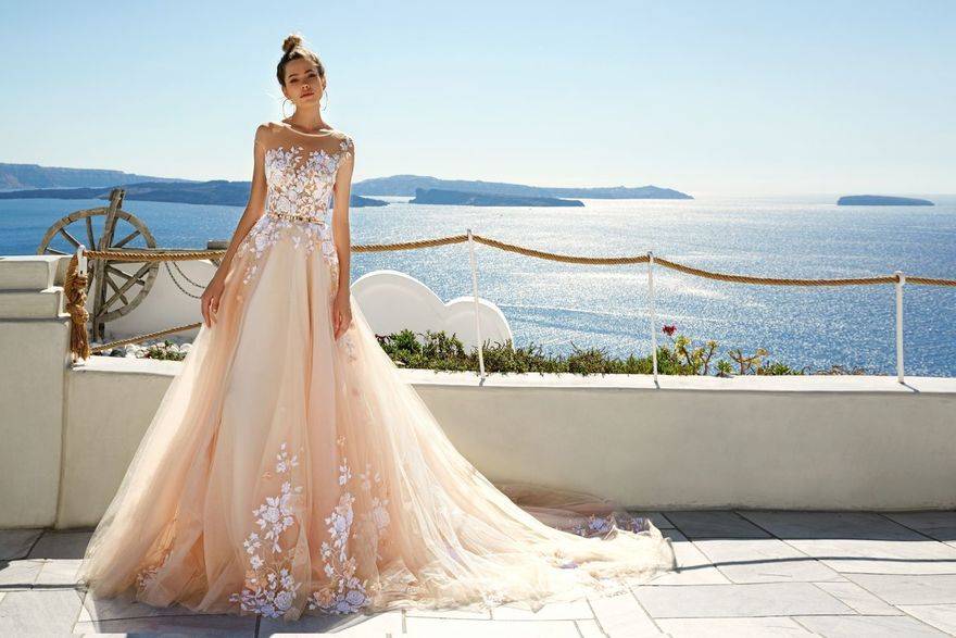 Свадебное платье капучино: особенности выбора и фото