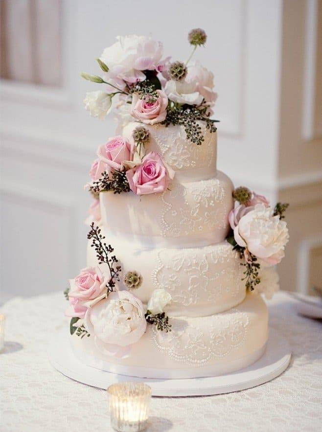 Трехъярусный торт на свадьбу – сладкая мечта для большого торжества