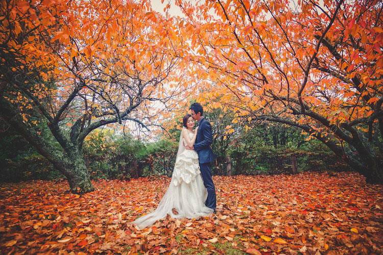 Осенняя свадьба: 85+ идей оформления с фото