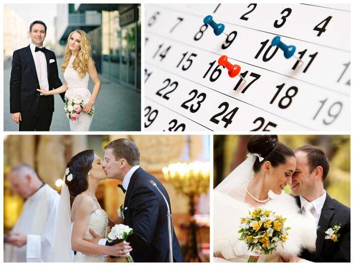 Календарь свадеб на 2022 год: благоприятные дни для свадьбы и венчания