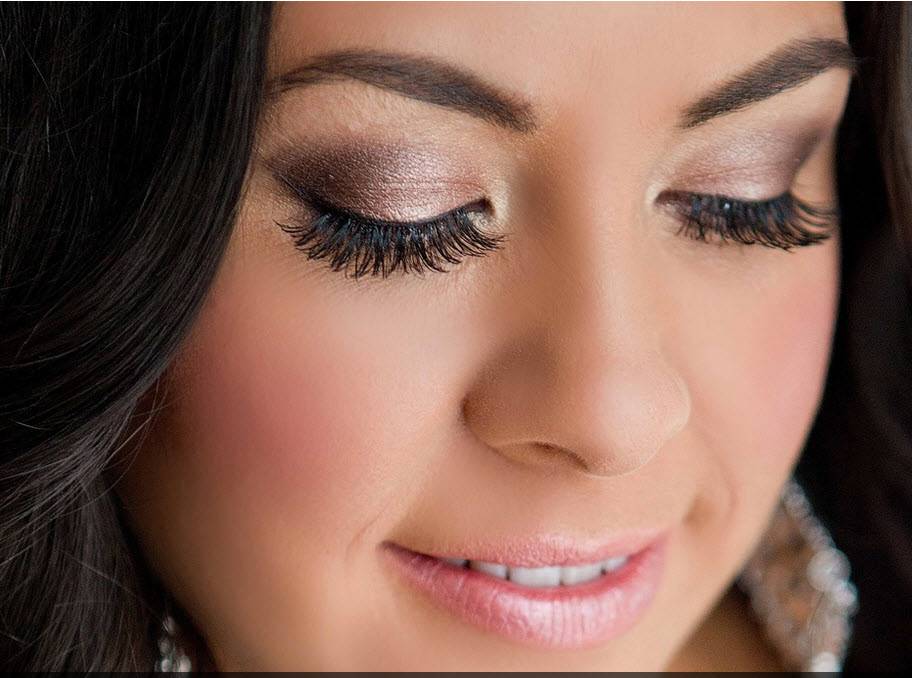 Рекомендации с фото, как создать эффектный свадебный макияж – стрелки создают особый образ