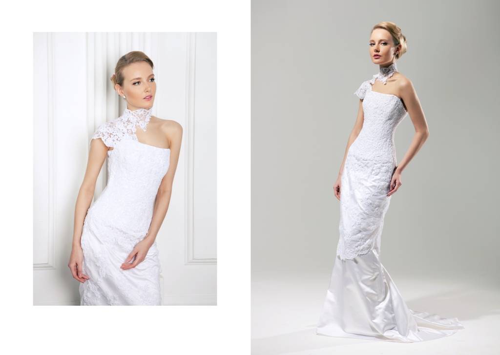 Кремовое свадебное платье: модные фасоны, аксессуары
