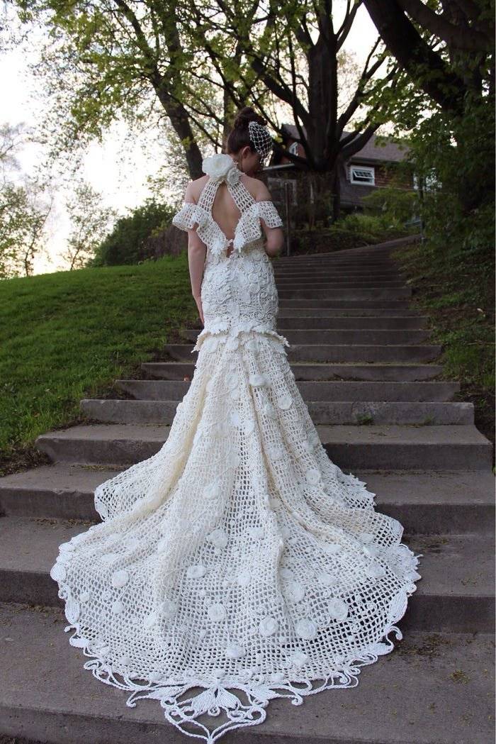 Бирюзовое свадебное платье — фото и видеообзор