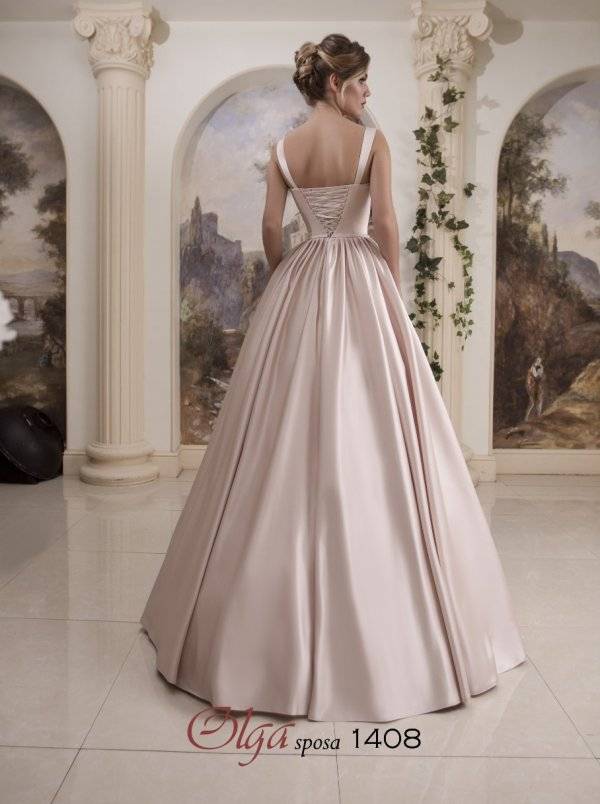 Свадебное платье цвета капучино: модные фасоны, аксессуары