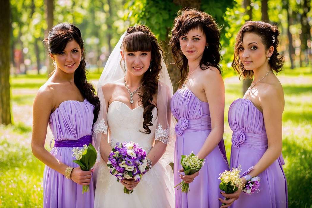 Стильные прически для подружки невесты на длинные, средние и короткие волосы