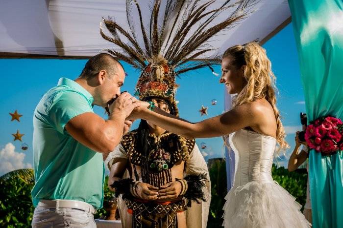 Восторг и страсть – свадебная церемония в мексике: фото оформления и традиции