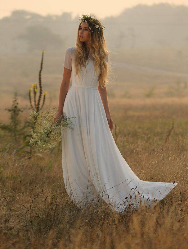 Платье в стиле бохо - лучший выбор для уютной свадьбы