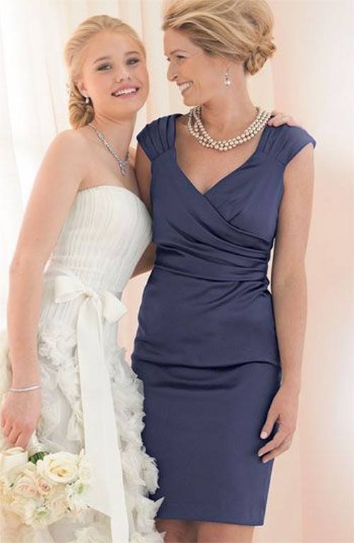 Как правильно выбрать платье на свадьбу для мамы жениха (58 фото)