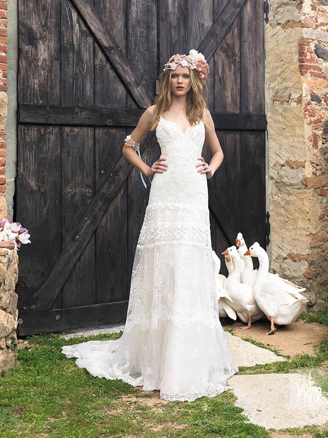 Свадебное платье в стиле прованс - фото и советы по выбору