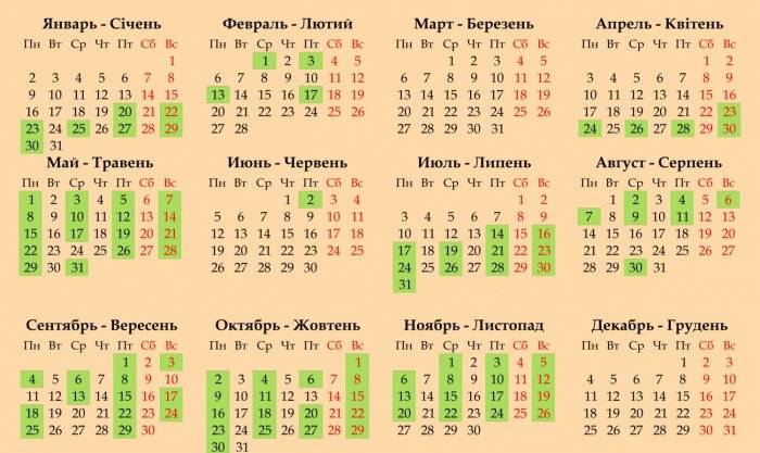 Православный календарь венчаний на 2021 год: благоприятные и запретные дни