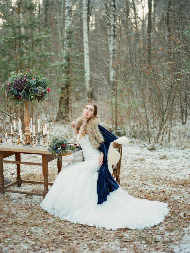 Свадебное платье зимой ?? в [2019] — секреты образа для фотосессии & незабываемого торжества