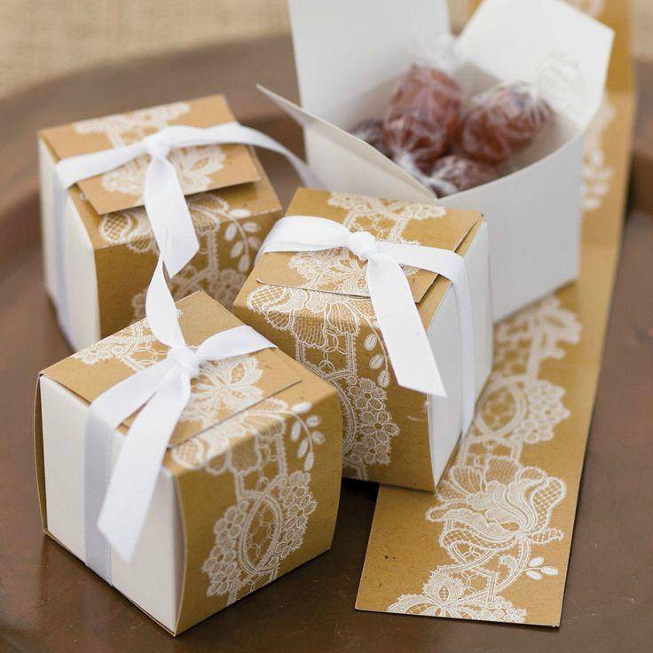 Бонбоньерки на свадьбу: идеи оригинальных подарков для гостей