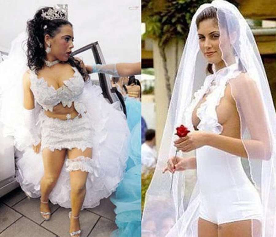 Что делают после свадьбы. Самые нелепые Свадебные платья. Шокирующие Свадебные Наряды. Некрасивые Свадебные платья. Необычные Свадебные Наряды невесты.