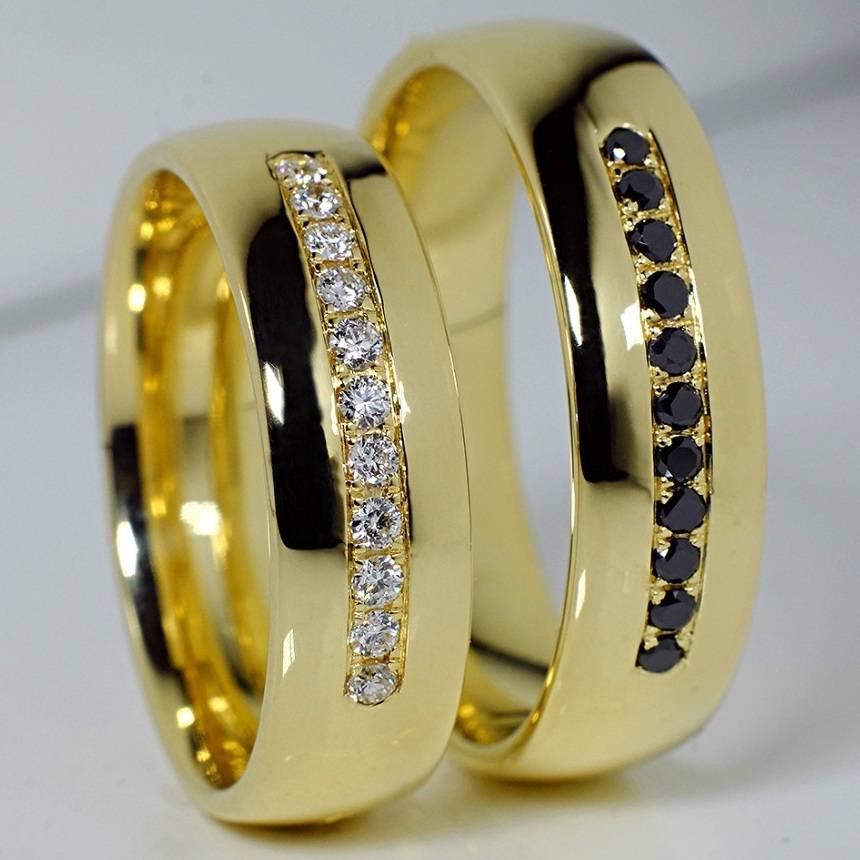 Женские обручальные кольца с бриллиантами: фото красивых золотых и серебряных украшений, самые стильные изделия
