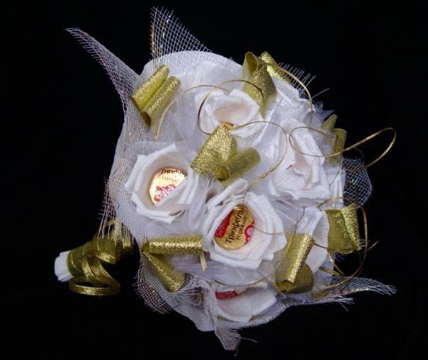 Букет из конфет своими руками — 135 фото идей с инструкцией, как собрать сладкий букет недорого и красиво