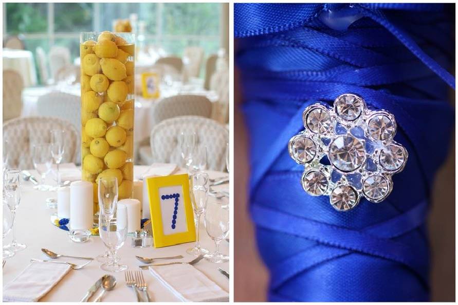 Синий свадебный стиль: идеи, аксессуары, дресс-код, оформление