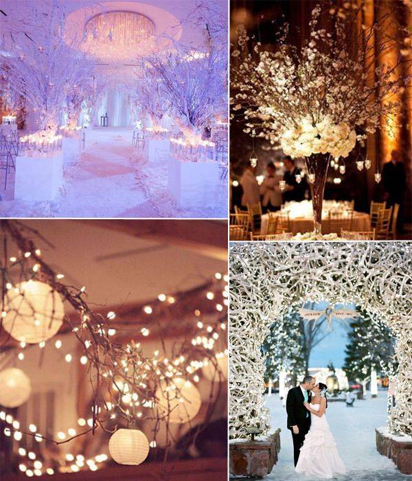 20 способов наполнить романтикой зимнюю свадьбу