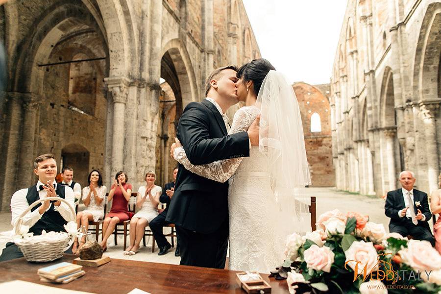 Свадьба в итальянском стиле: веселая и эмоциональная