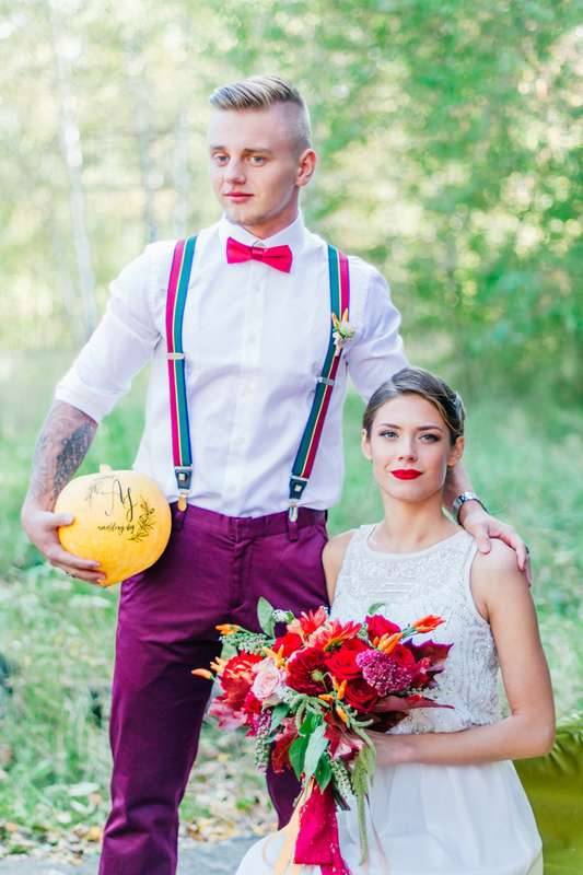 Разноцветная свадьба в стиле радуга — идеи по оформлению