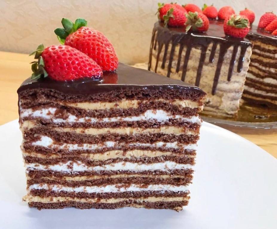 Шоколадный медовик: рецепт торта с фото
