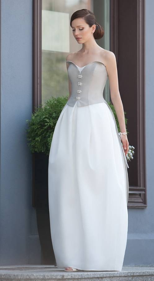 Простые свадебные платья, скромные и эффектные