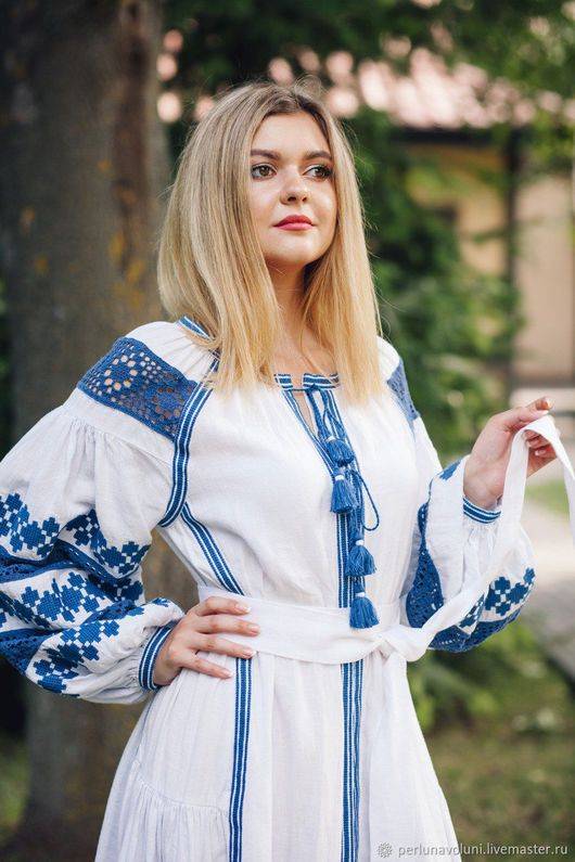 Свадебные платья - славянские, украинские наряды вышиванки