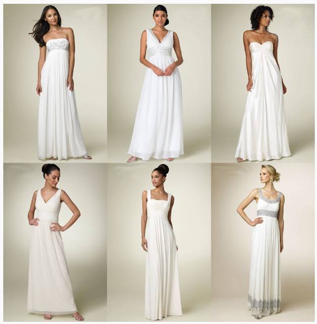 Простые свадебные платья: выбор моделей, ткани, фото