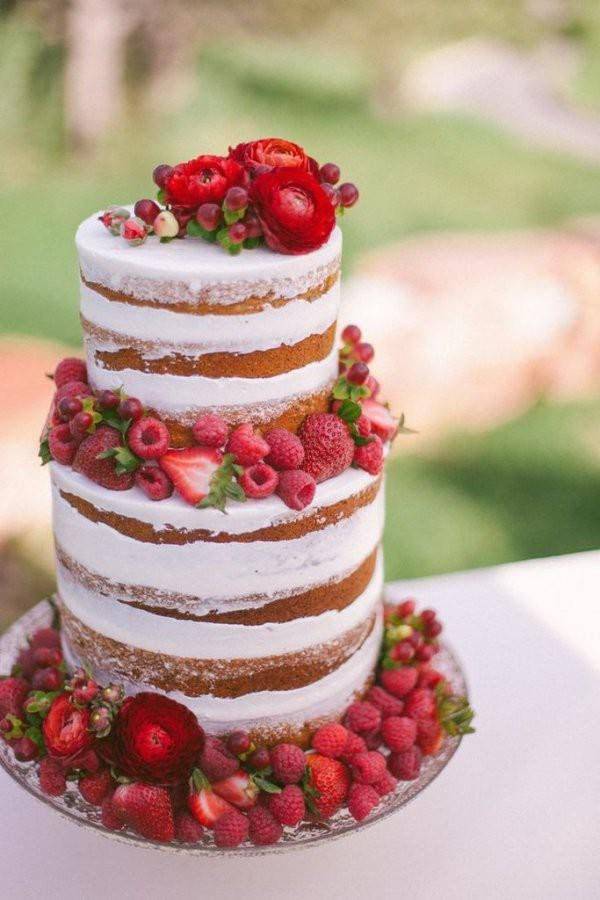 Торжество со вкусом фруктов и ягод – свадебный торт с фруктами: варианты с фото