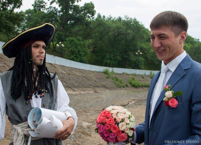Выкуп невесты в стиле пиратов
