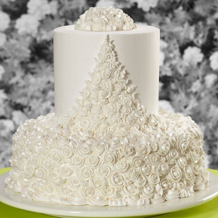 Торт из белкового крема на свадьбу