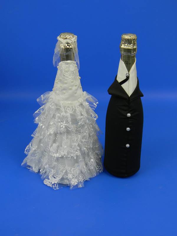Свадебные бокалы своими руками — идеи украшения и стильные варианты оформления (90 фото)