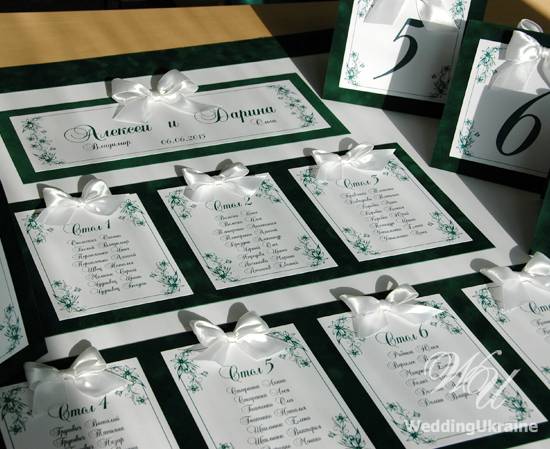 Рассадочные карточки на свадьбу: скачать шаблоны для печати, как сделать своими руками