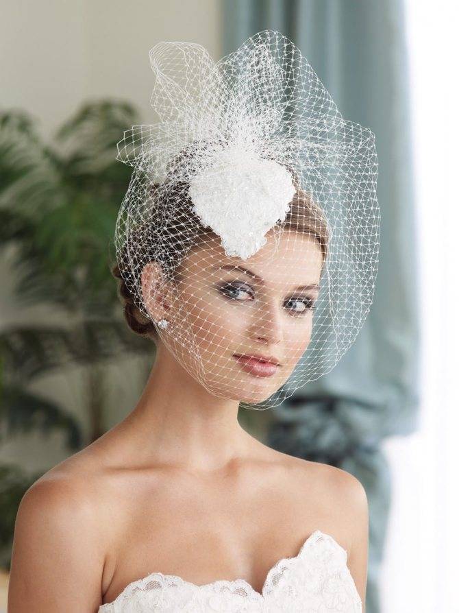 Модные свадебные вуали и вуалетки – обзор