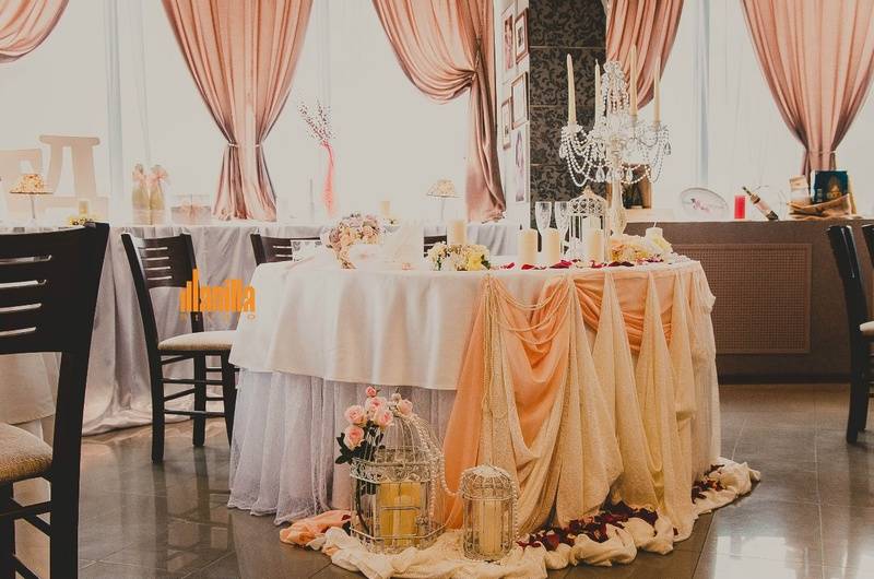 Свадьба в цветочном стиле. персиковая свадьба: основные моменты. персиковая свадьба: оформление банкета