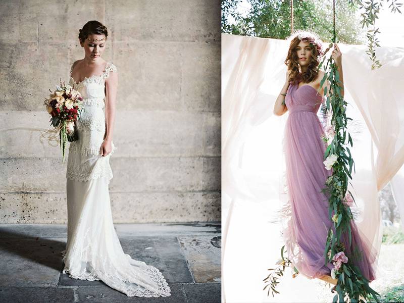 Платье для невесты во французском стиле прованс: как выбрать модель, аксессуары