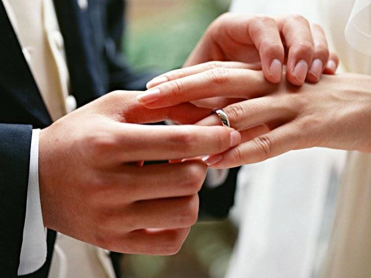 На какой руке носят обручальное кольцо мужчины и женщины – левой или правой | а также помолвочные, венчальные и непорочные – фото