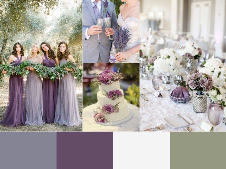 ᐉ лиловая свадьба - оформление зала, образ молодых, фотосессия - svadebniy-mir.su