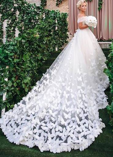 Свадебное платье крючком - обзор модных моделей 2018