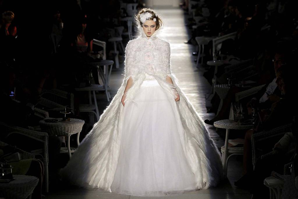Свадебное платье в стиле шанель - от классики до минимализма