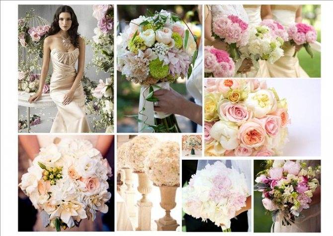 Свадьба в цвете айвори: романтика и нежность