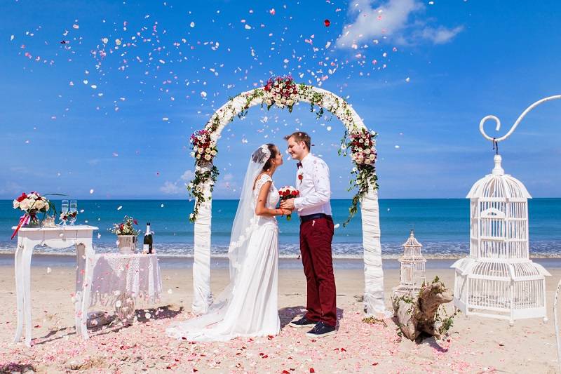 Свадьба на море - идеи ???? пляжная свадьба на каждый месяц
